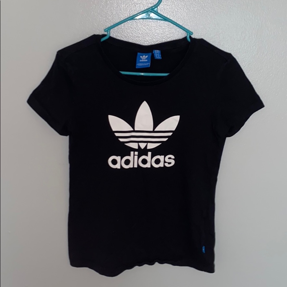 adidas black top